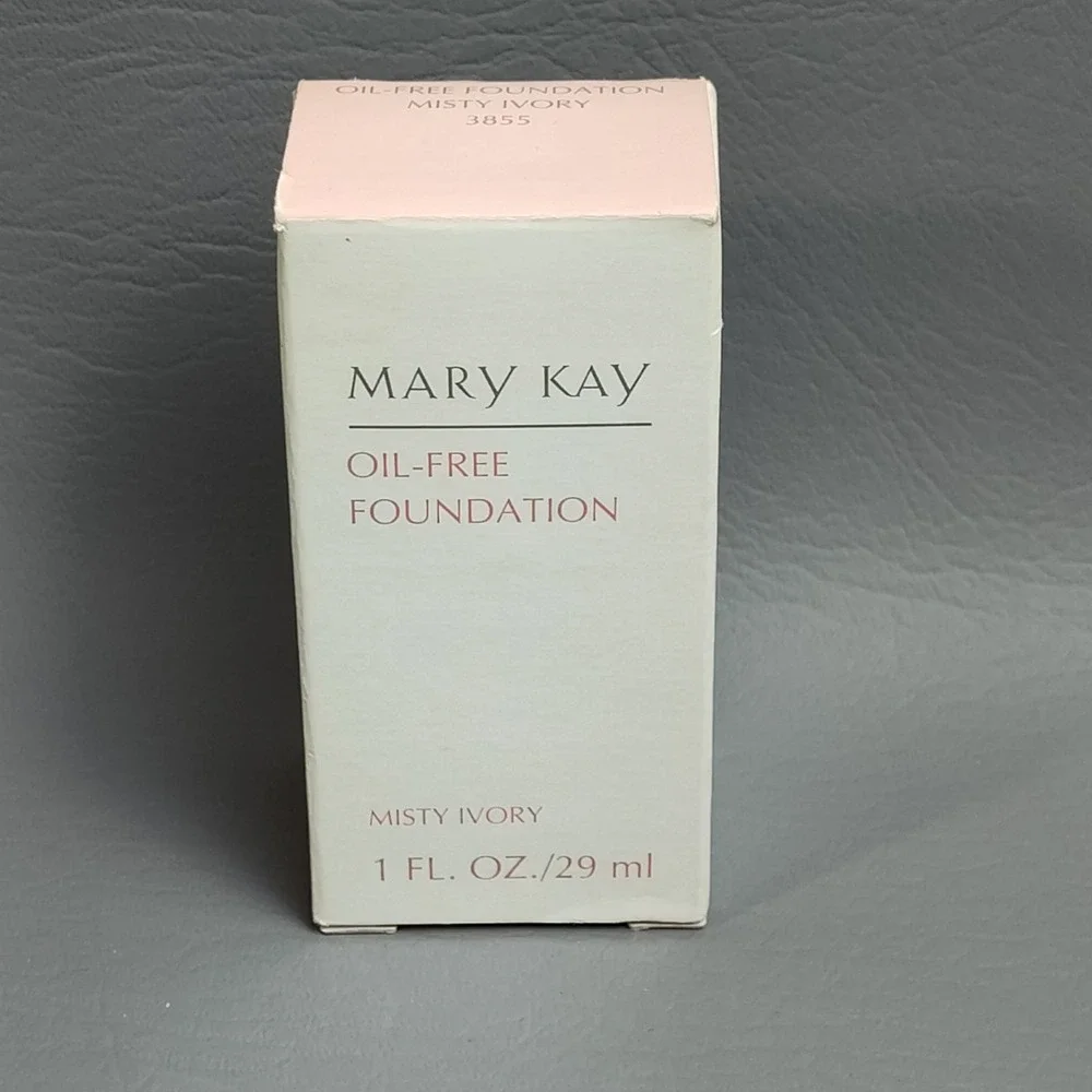 Mary Kay Oil Free Liquid Foundation Misty Ivory 3855 NEW NOS 100% Fragrance Free